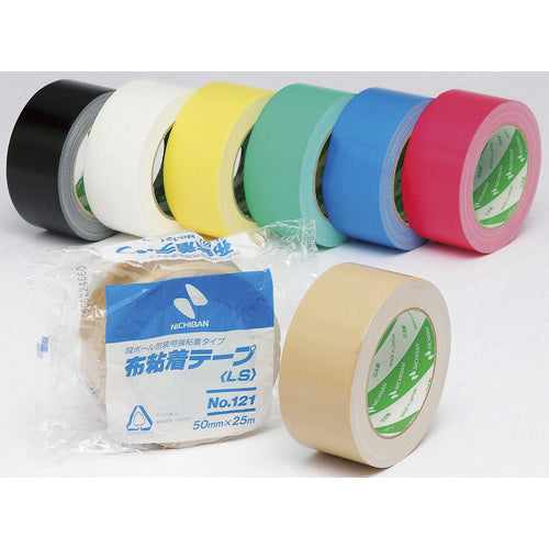 ニチバン 布粘着テープ121 50mmX25m 121-50 1 巻