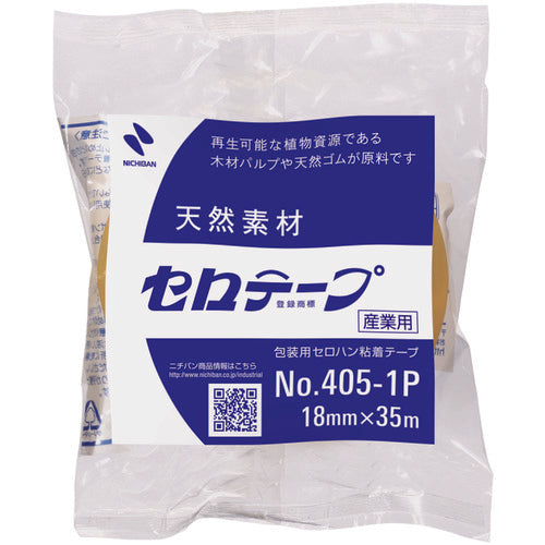 니티반 셀로 테이프 405 1P 18mm×35m 바이오매스 마크 인정 제품 4051P-18 1권