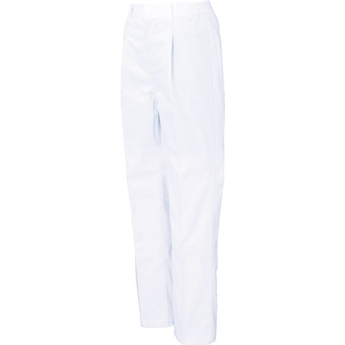 San-Ace Food Factory Pants, Super Cool, Men's Mixed-Hate Pants, S, White, FX70656-S-C11, 1 unit