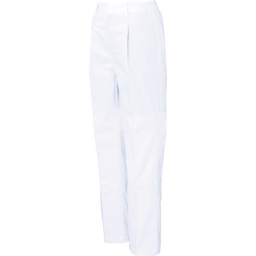 San-Ace Food Factory Pants, Super Cool, Women's Mixed-Hate Pants, XL, White, FX70658-XL-C11, 1 Unit