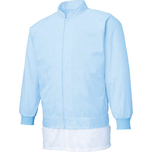 サンエス 男女共用混入だいきらい長袖ジャケット S ホワイト FX70971R-S-C11 1 着