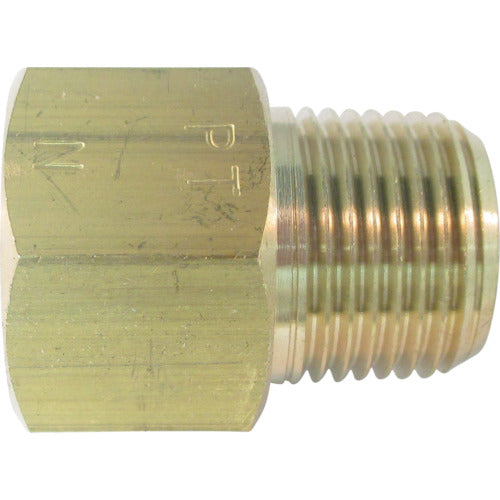 ASOH Brass conversion socket, external PT3/8 x internal NPT3/8, NF-3033R, 1 piece