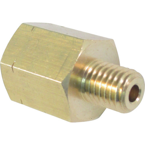 ASOH Brass conversion socket, external UNF1/4-28 x internal PT1/8, NF-3281R, 1 piece