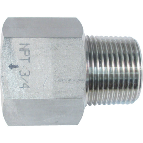 ASOH ステンレス製 変換内外ソケット 外PT3/4×内NPT3/4 NF-8366 1 個