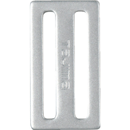 Tajima D-ring stopper (aluminum 2-hole) silver TA-AD2 1 piece