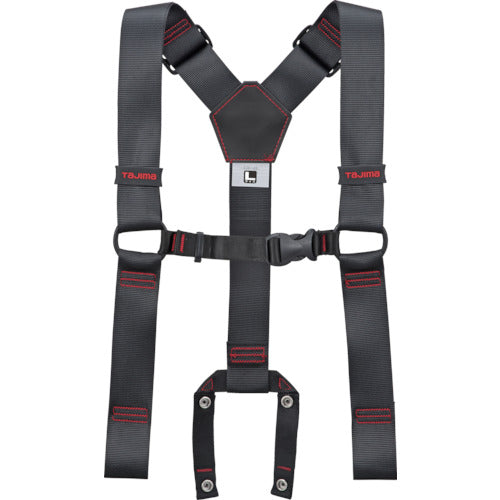 Tajima Suspenders Black L Size YPL-BK 1 Piece