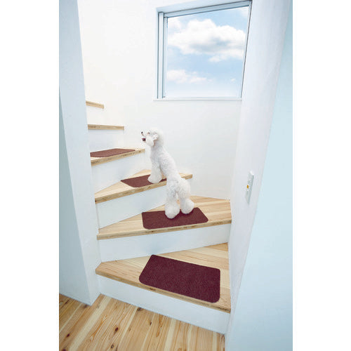 Watanabe Stair Mat K-BR-4522 Brown K-BR-4522 1 set