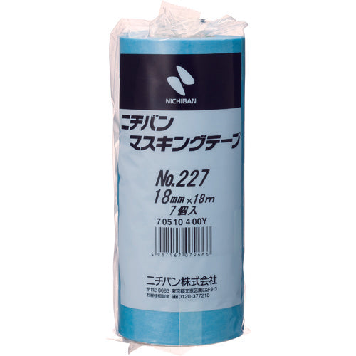 Nichiban Masking Tape 227H-18 18mm x 18m (7 rolls) 227H-18 1 PK