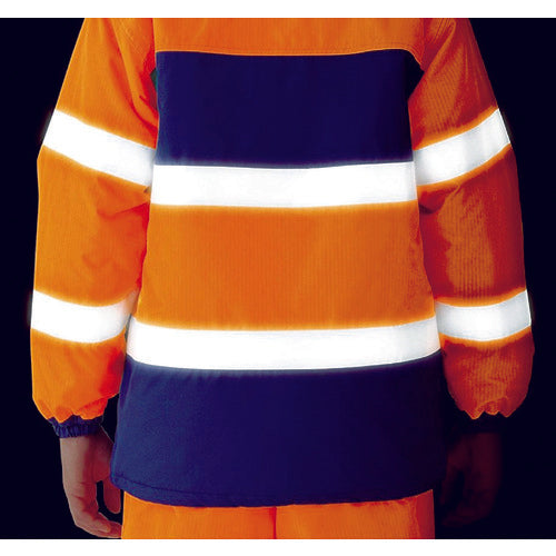 Midori Anzen High Visibility Waterproof Antistatic Cold Weather Blouson Yellow 3L SE1134-UE-3L 1 Piece