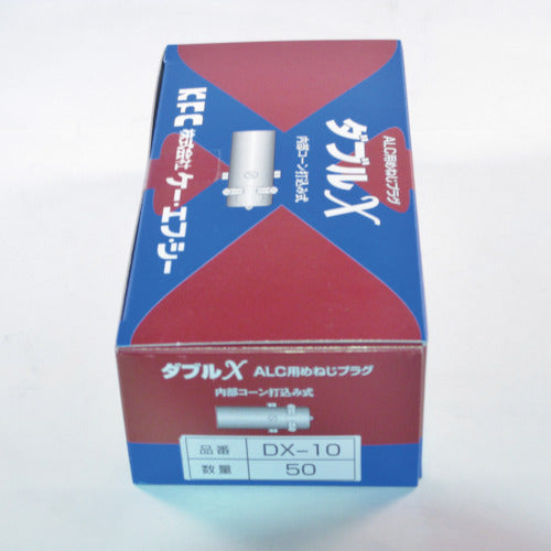 케이·에프·시 ALC 플러그 앵커 더블 X 암나사 타입 밀리 나사 DX-10 50개