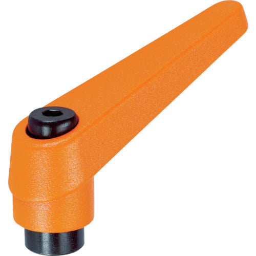 TRUSCO クランプレバー オレンジ メネジ M6 TCFR-6 1 個