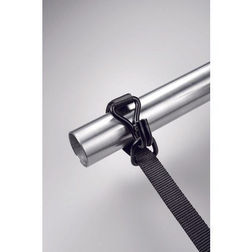 OH ベルトラッシング LBR100WBK ラチェットバックル クロスフック 幅25mm×厚1.8mm LBR100WBK-CF5-40CF 1 台