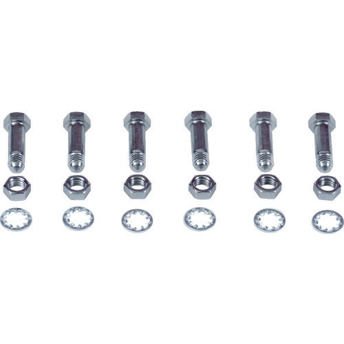 TRUSCO Gear Puller TGP3 Type Bolts and Nuts (Set of 6) 75mm TGP3-75BN 1 S