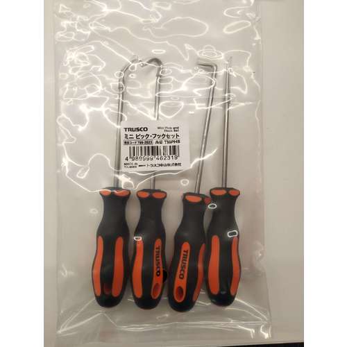 TRUSCO ミニ ピック・フックセット TMPHS 1 S