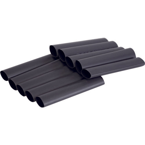 TRUSCO Adhesive Heat Shrink Tube, Shrinkage Ratio 3:1, 10 Tubes, TRPW19.1-8.0-10, 1 Bag