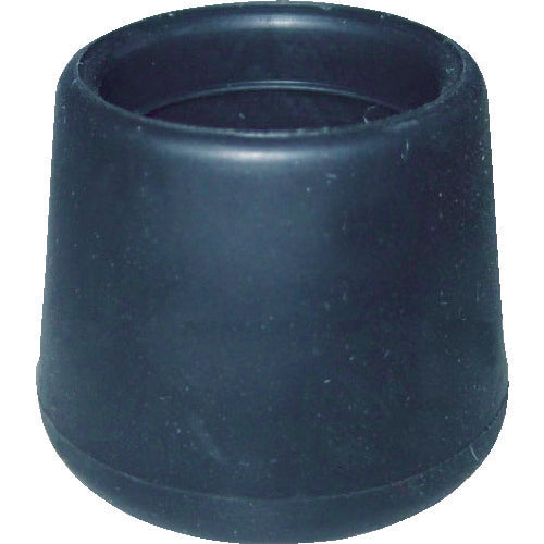 TRUSCO Chair Leg Cap 12.7mm Black Set of 4 TRRCC127-BK 1 bag