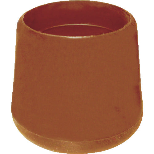 TRUSCO イス脚キャップ 19mm 茶 4個組 TRRCC19-BR 1 袋