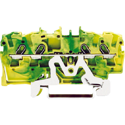 WAGO 스프링식 중계 단자대 2001 시리즈 4선식용 어스용 2001-1407-PK 1개