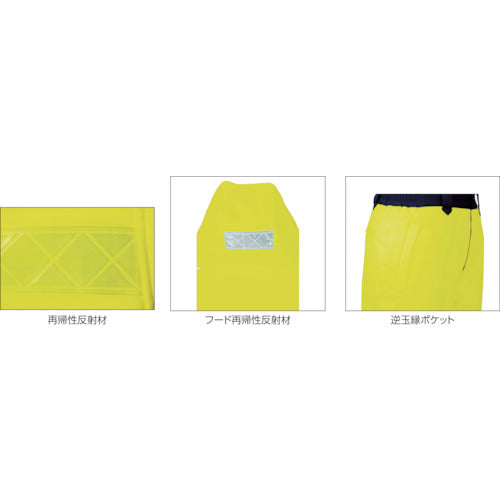 XEBEC 800 High Visibility Waterproof Cold Weather Pants 3L Orange 800-82-3L 1 pc