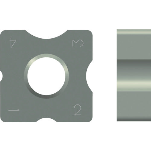 후지모토 R 모따기용 칩 서멧 1・2・3・4R NK2001 N43GXR8 12개