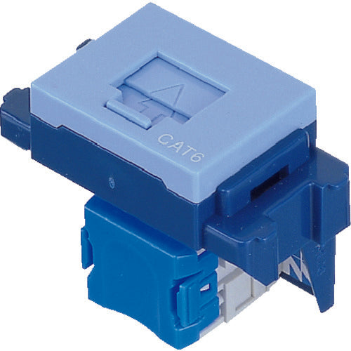Panasonic Goods Series Information Modular Jack CAT6 Recessed Type Blue NR3170L 1 pc