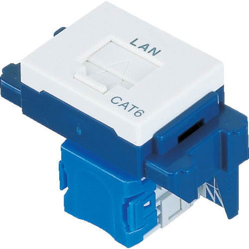Panasonic ぐっとすシリーズ情報モジュラジャック CAT6 埋込型 ホワイト NR3170W 1 個