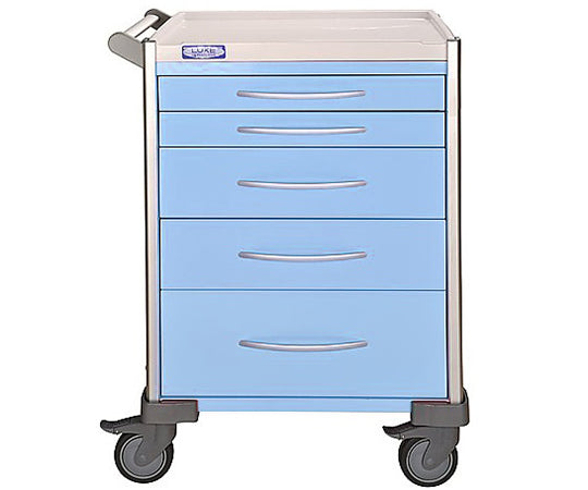 소아과용 카트(LUXE) 블루(무지) 690×540×930mm LX34PRO-B 1대