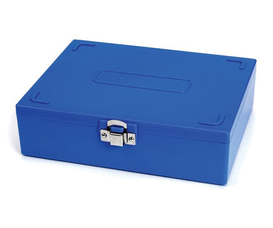 Tall Slide Box 100-Place Cork Blue HS15979A 1개