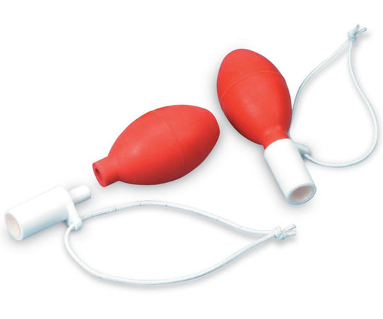 Safety Bulb Pipette Filler pk3 Red 1 box (3 pieces) HS20623 1 box (3 pieces)