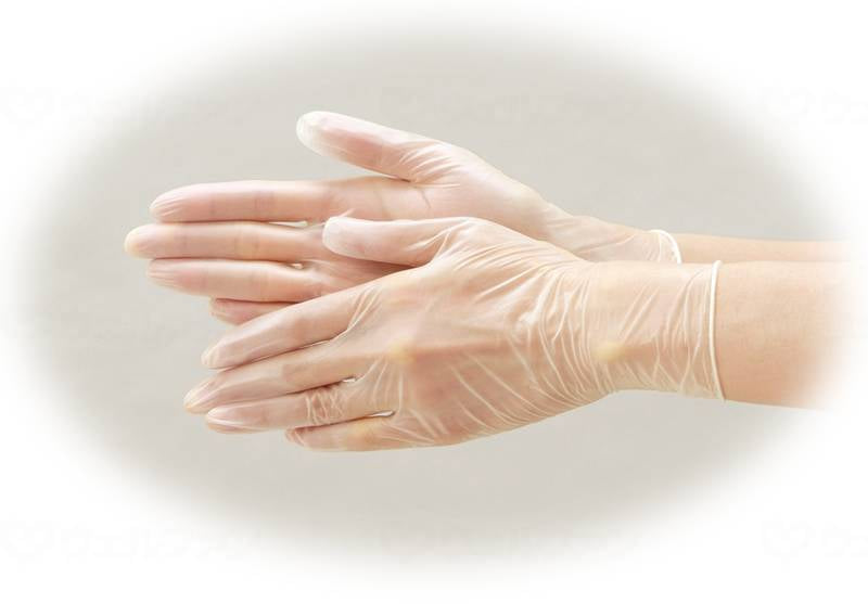 Libdurifree Plastic Gloves Powder-Free Case S