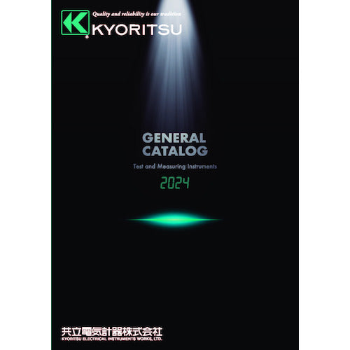 KYORITSU Electrical Measuring Instruments General Catalog CATALOG 1 volume