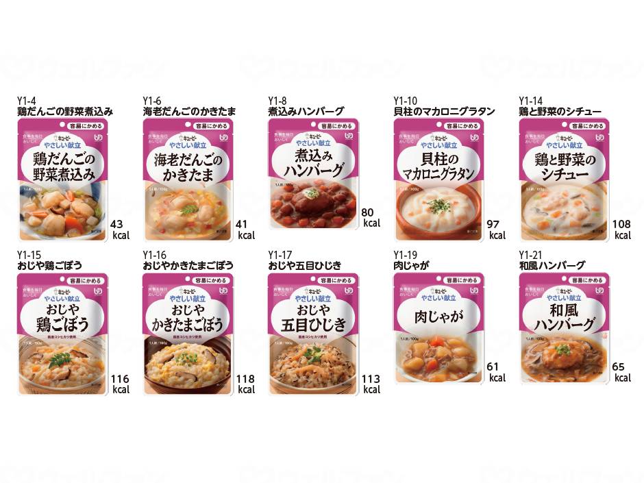 キユーピーやさしい献立Ⅰ 10種10個セット