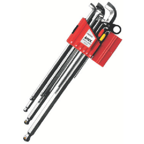 아넥스 슬림 볼 포인트 렌치 세트 9 개 세트 HB2009 1 S