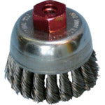 BURRTEC BeeRex Electric Knotted Cup Brush SW 0.35 BEX-KCSW 1303800 1 pc