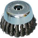 BURRTEC BeeRex Air Knotted Cup Brush SUS 0.35 BEX-KCAHSUS 1304200 1 pc