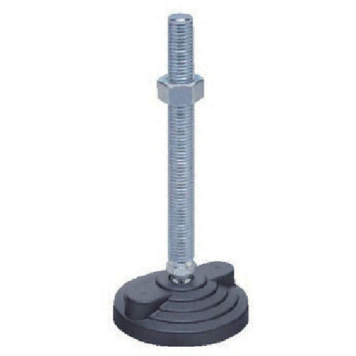 ELESA エンプラレベリングパッド LVFR80S12C-SUS 1 個