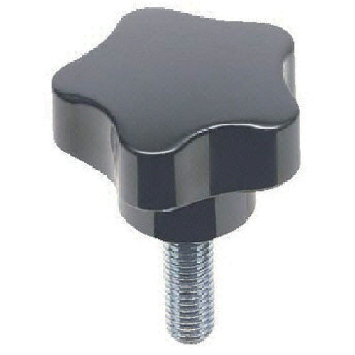 ELESA 탭드 블라인드 노브(수나사·스틸제) 외경 60 M12×1.75 BTK60X30B 1개