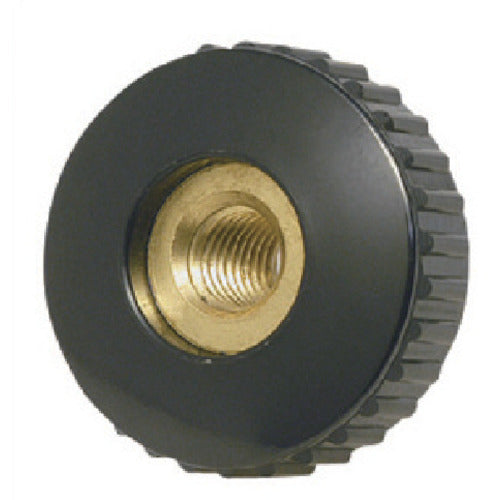 ELESA Knurled Knob Outer Diameter 15mm Thread Diameter M4X0.7 KN15T 1 pc