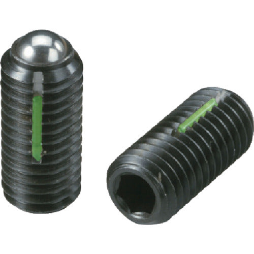 kipp Hexagonal Socket Ball Plunger Thread Diameter M3 x 0.50 LBST3A 1 pc