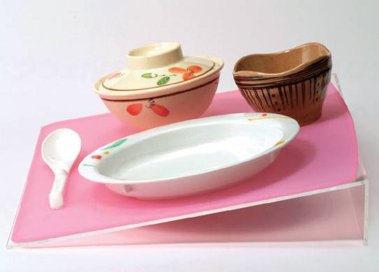 台和ノンスリップマット ピンク