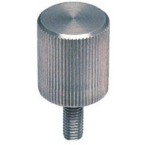 IMAO Stainless Steel Long Knob Outer Diameter 8mm Thread Diameter M3 x 0.5 LKS3X10-SUS 1 pc