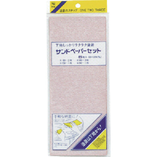 KOWA Sandpaper Set 93 x 228 11501 1 piece