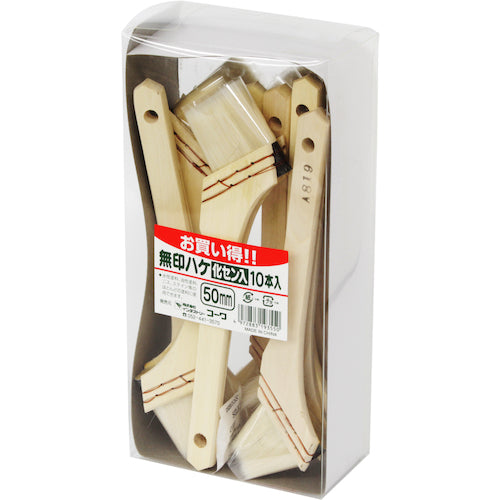 KOWA 무인 하케(화섬입) 10개입 50mm 19355 1개