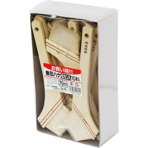 KOWA 무인 하케(화섬입) 10개입 70mm 19357 1개