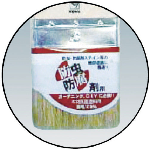 KOWA 防虫防腐剤用刷毛 平100mm 12570 1 本
