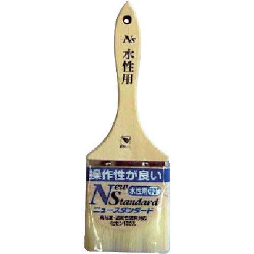 KOWA NS水性用ハケ平3インチ 10902 1 本