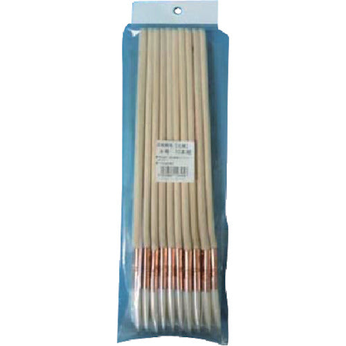 KOWA Joint Brush, Muji Chemical Fiber No. 10, Set of 10, 17881, 1 bag