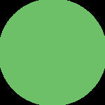 3M 에이원 특수 라벨 원형 9mmΦ 형광 녹색 08172 1 PK