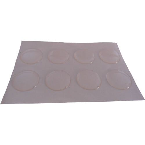 EXSEAL Pit Cushion Clear φ30 Height 2.0 8 pieces PC-30 1 PK