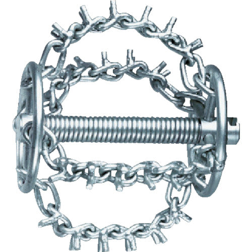 로덴 배수관 청소기용 교환 첨단 툴 스파이크 커터 75 φ22mm 와이어용 R72286 1개